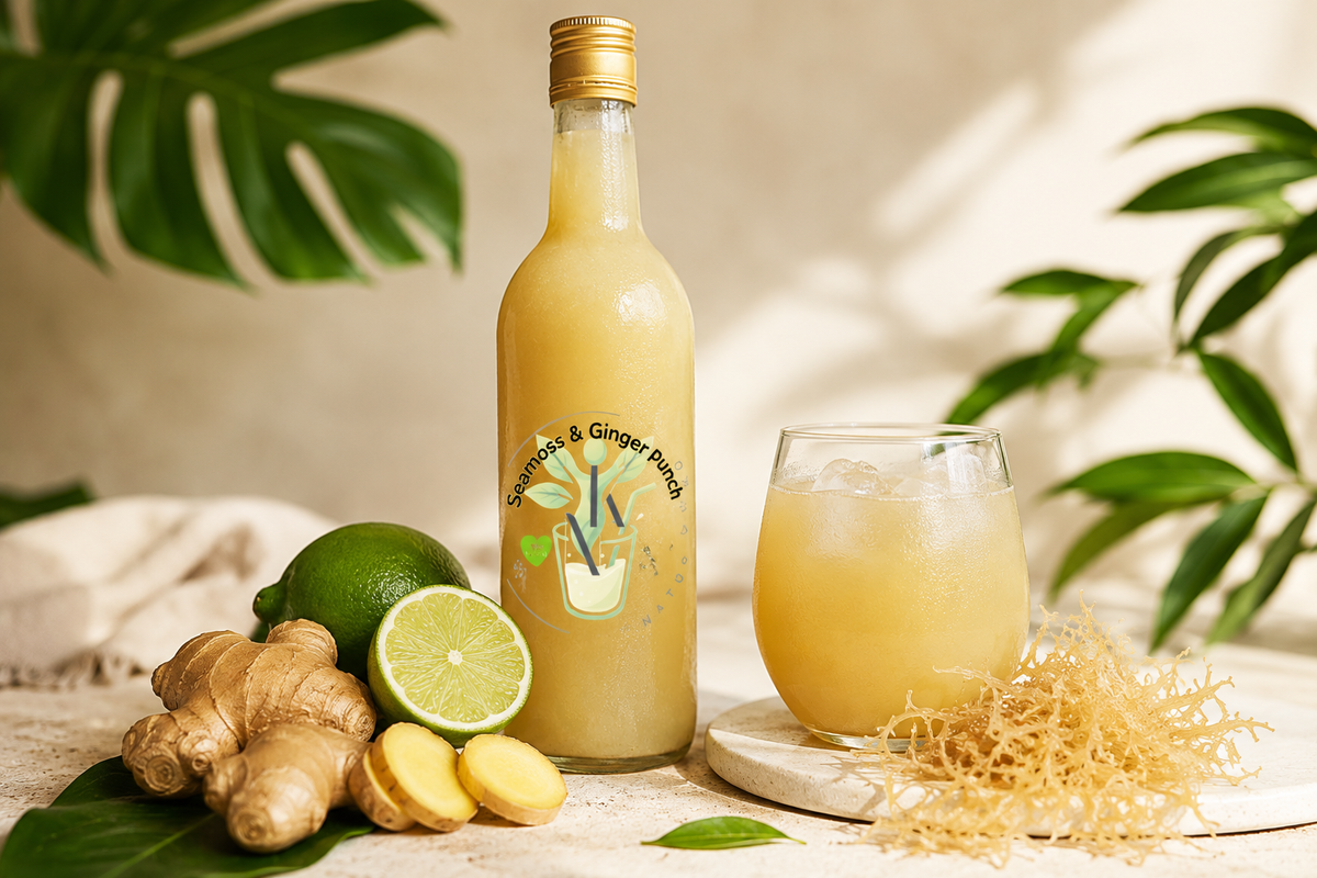 🌿 Seamoss & Ginger Punch