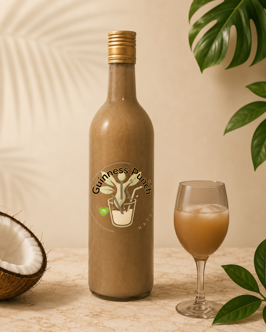 Nature’s KO Vegan Guinness Punch